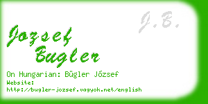 jozsef bugler business card