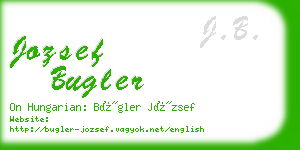 jozsef bugler business card